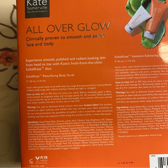 💛 Kate Somerville Allover Glow Set NWT - Picture 12 of 15